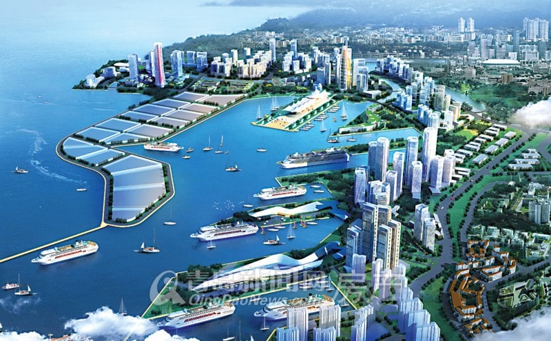 <b>山東省青島郵輪母港項目采用好色先生视频污入口橡膠軟接頭產品</b>